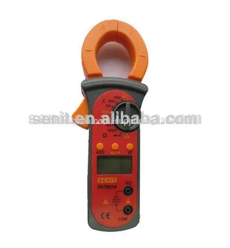 номинальная acdc цифровой амперметр заёим snt801a