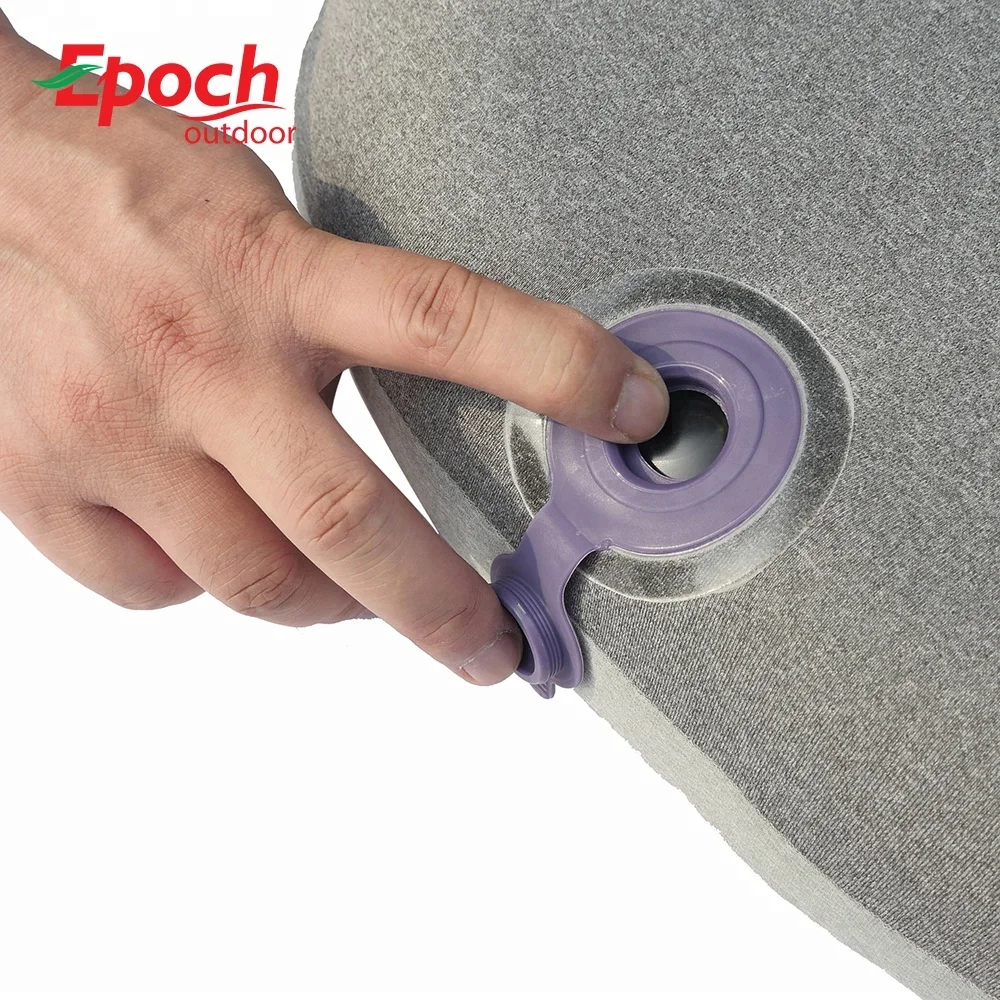 Amazon hot sale super soft ultralight inflatable camping air plane wholesale travel pillow