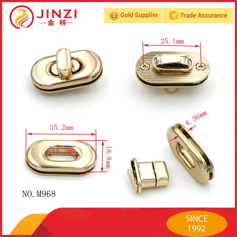 Пользовательские моды металл блокировка аппаратных компонентов для сумки