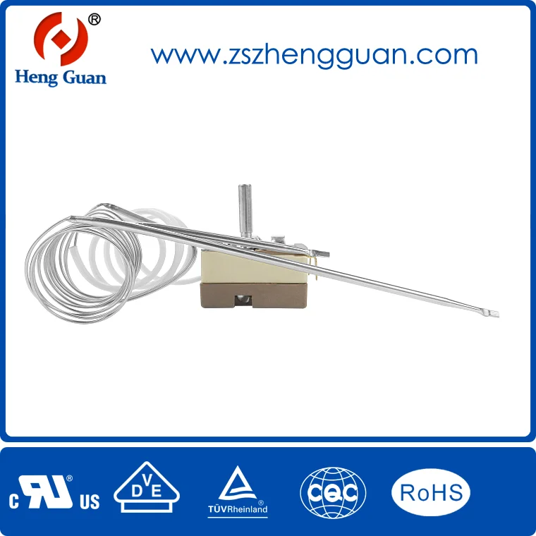 Zhongheng manufacturer capillary thermostat with CUL TUV