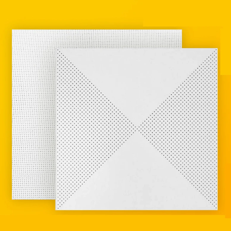 New Products  Acoustic Aluminum Suspended Types Of Ceiling Tiles
