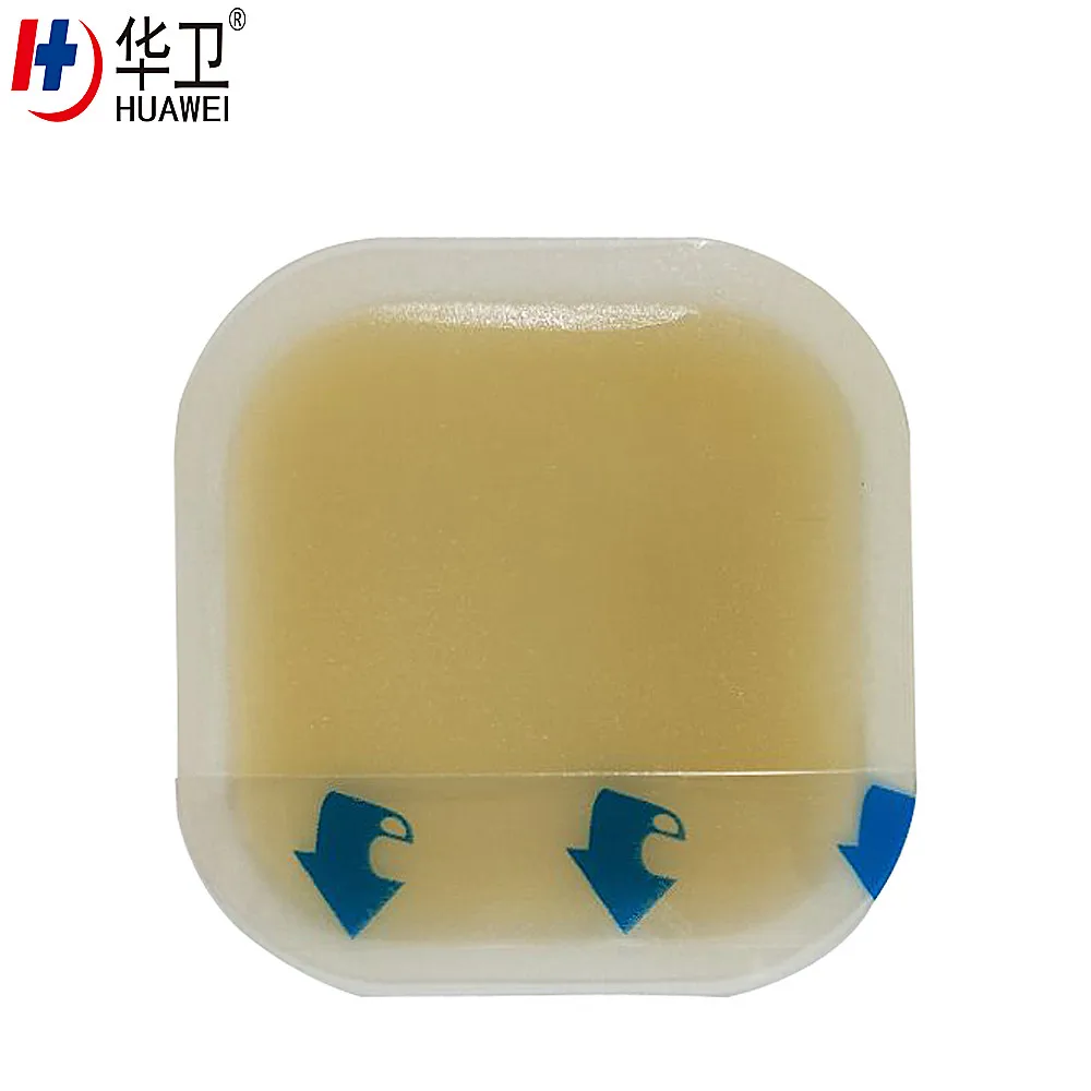Hydrocolloid adhesive wound dressing