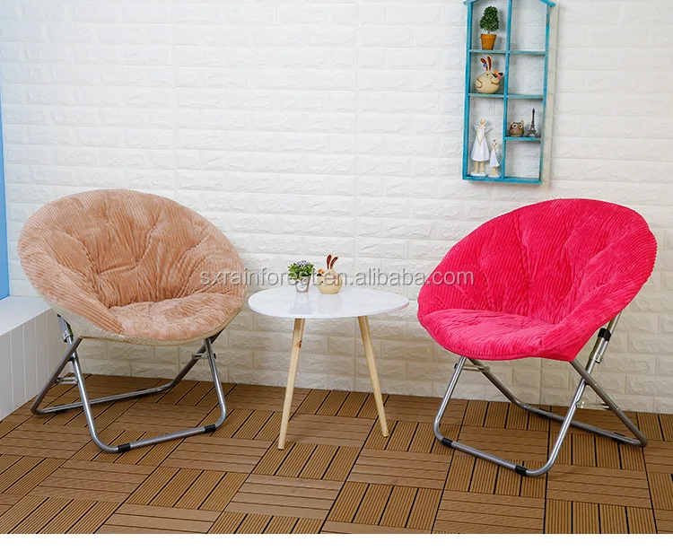 Removable moon Chair washable folding leisure chair
