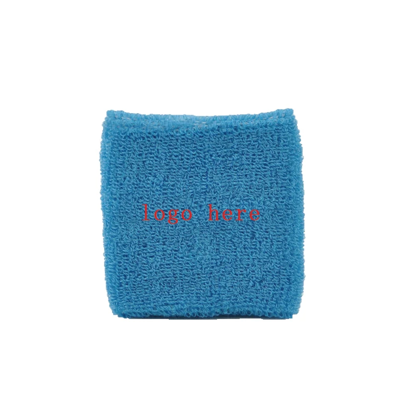 
Custom Elastic Fabric Football Basketball Sport Absorb Sweat Fast Drying Wristbands 