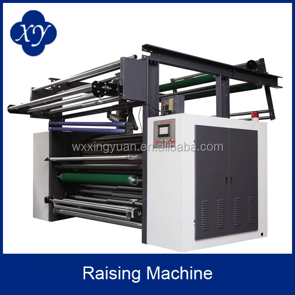 XINGYUAN WOBEN FABRIC RAISING MACHINE FOR FRENCH TERRY IN TEXTILE FINISHING