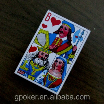 paper poker playing card sold to Russia