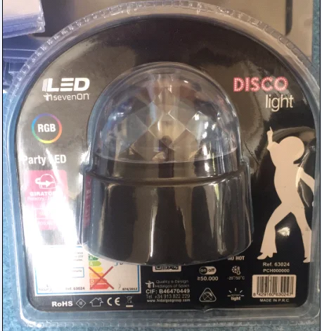 
Disco Light Disco Ball LED RGB Party Lights 
