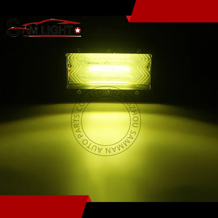 72W 5 Inch 6D Flood Spot Light Car Led Light Bar White/Yellow Led work lights for Jeep Pickup Trucks ATV SUV Jeep