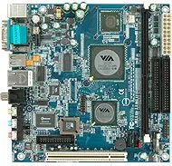 через epia cn10000eg в. с. cn13000g мини- itx материнская плата, 1.0 ггц, и дрбез вентилятора, тв-выход, для мпк, поз, игр, без