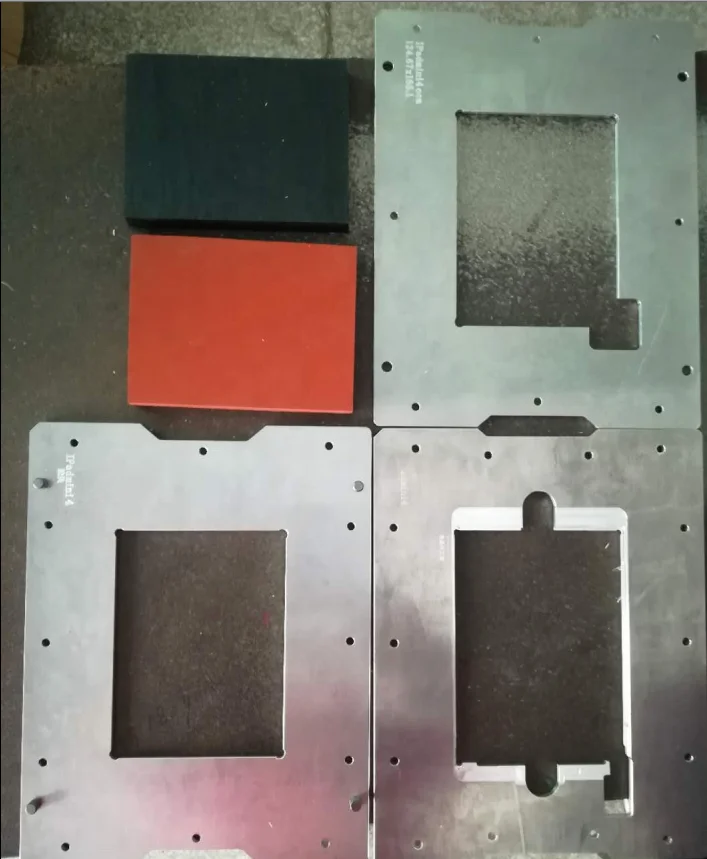 ymj custom metal lamination mold for mobile phone lcd glass repair
