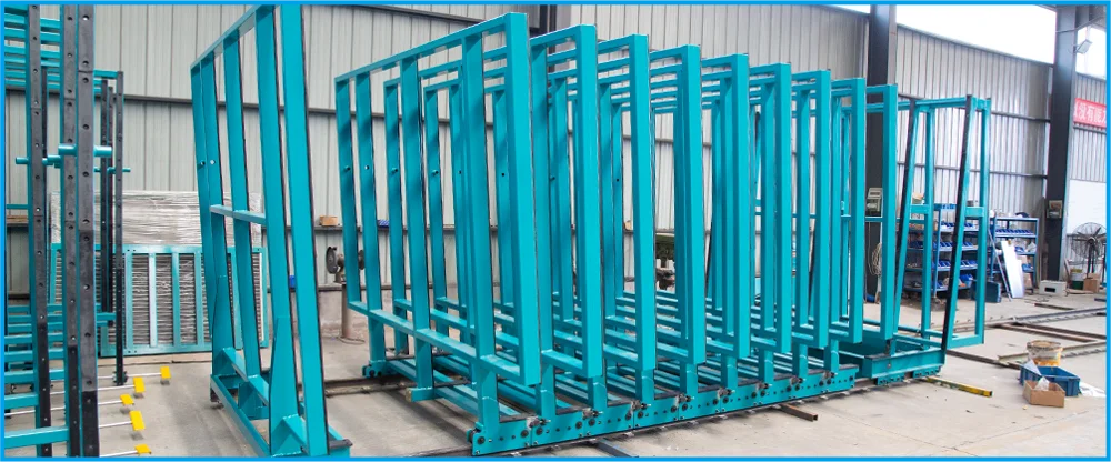 Storage glass rack warehouse glass rack