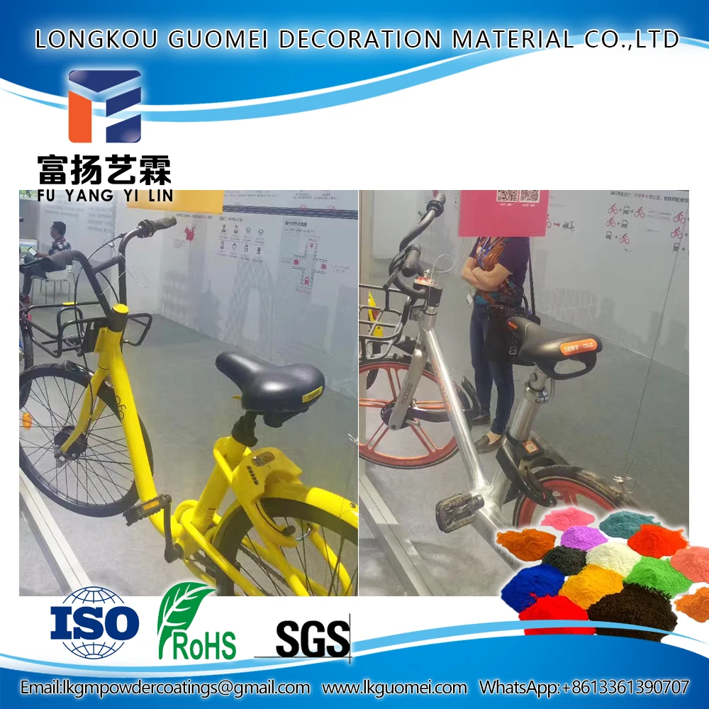 Декоративные Ral2005 Световой Оранжевый high gloss высокое качество распыления краски порошковые покрытия для велосипеда