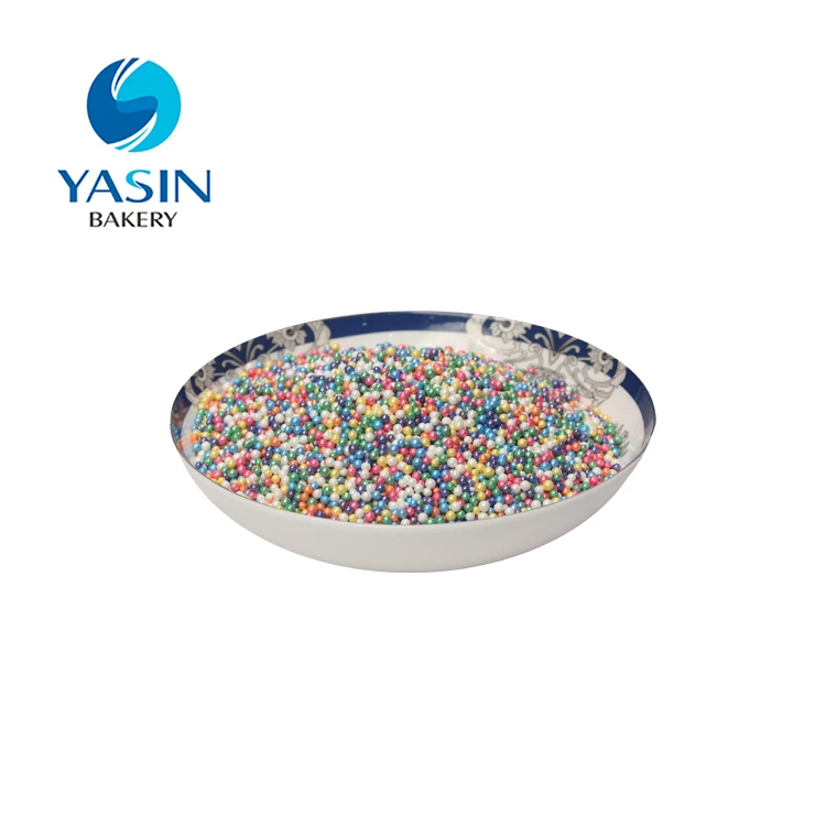 Свет красочный Сахар Перл на десерт