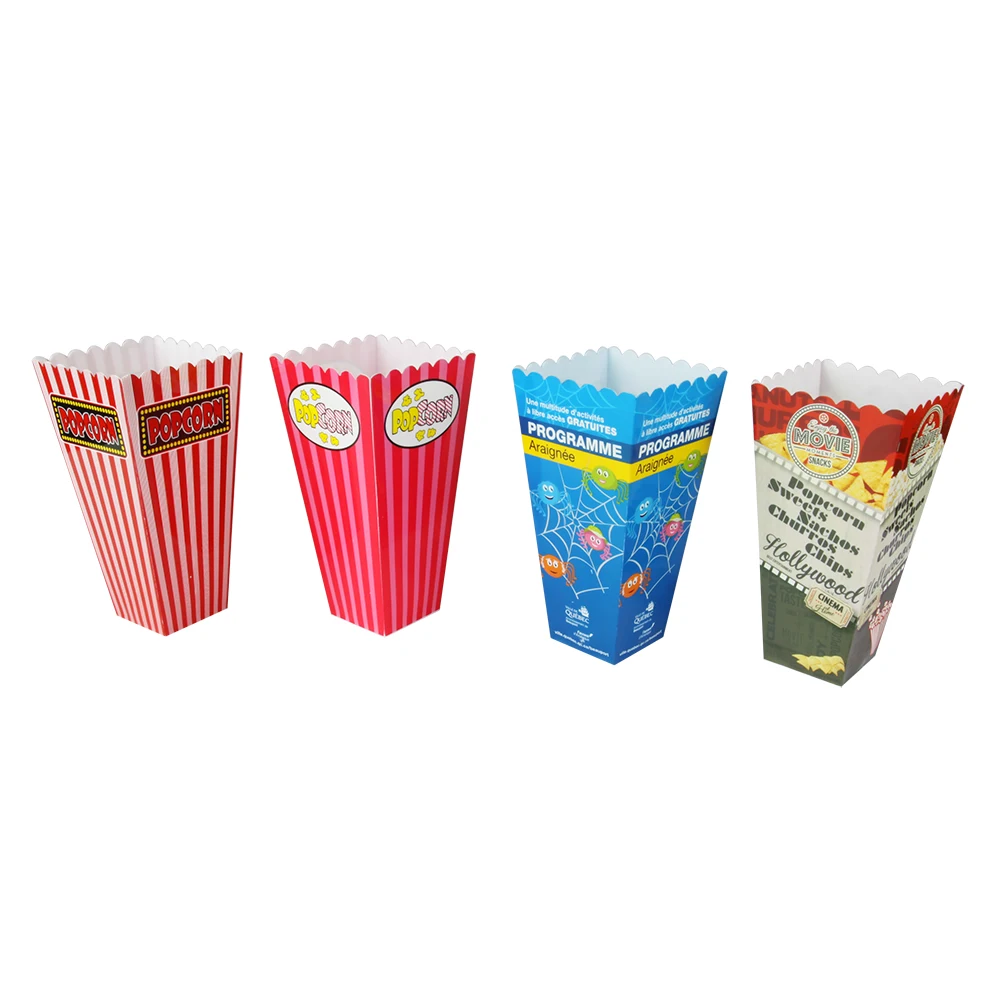 
Custom logo PP plastic popcorn bucket for cinema 