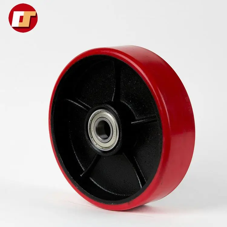 Fast Delivery Low Rolling Resistance pu wheel