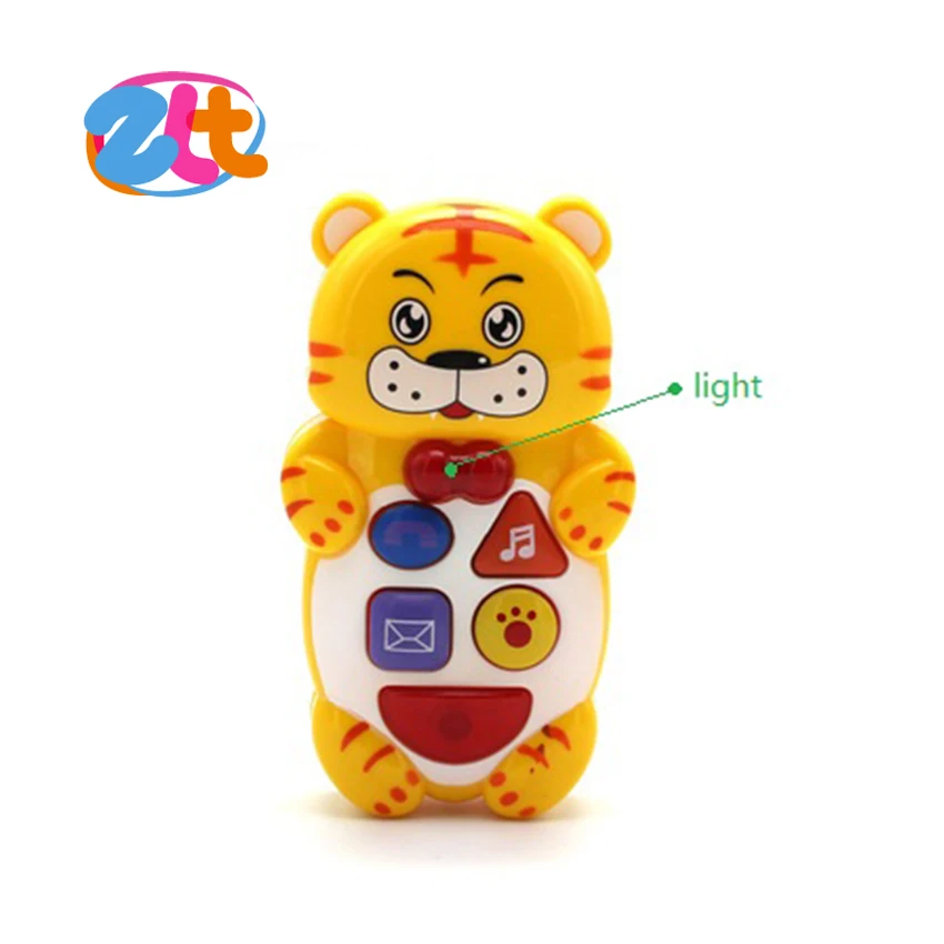 Electronic music baby toy mobile phone for kids