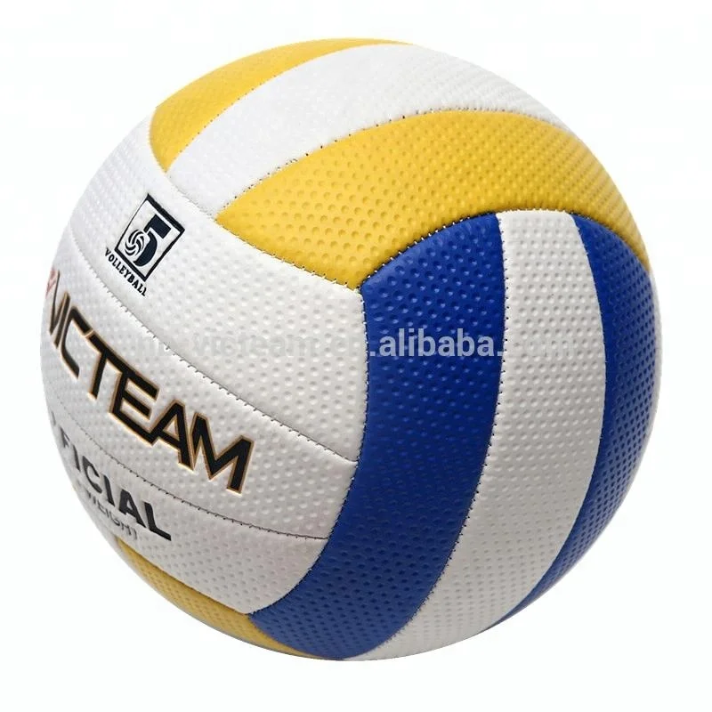 Cheapest Customized Standard Size PVC Beach Volley Ball, Wholesale Machine Sewing Volleyball in Bulk