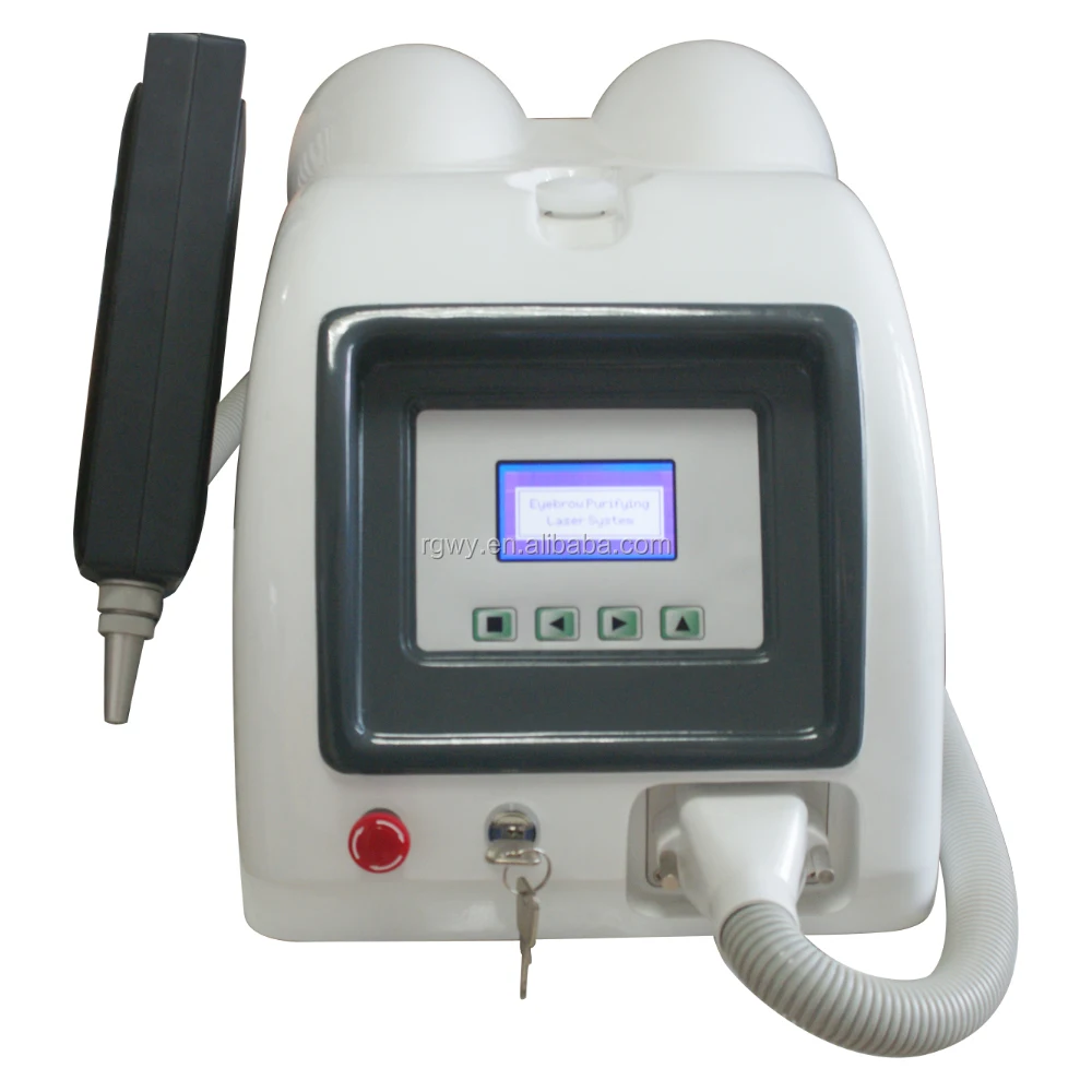 RG190 532nm&1064nm Q switched ruby laser tattoo removal machine nd yag laser