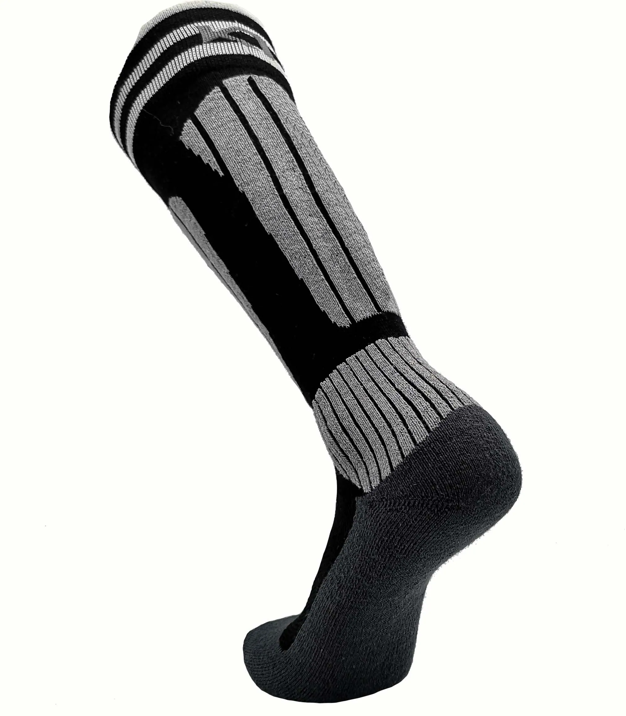 Unisex Breathable cushioned padding heated cotton moisture wicking compression socks medical ski socks