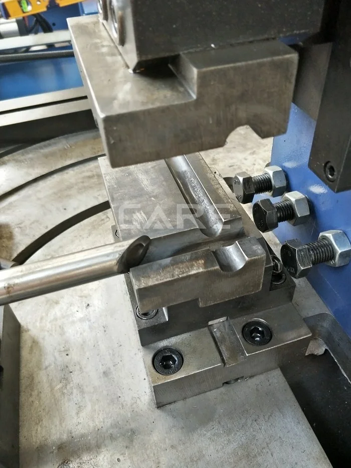 CH-60 Auto horizontal stainless steel pipe arc punching machine for good welding