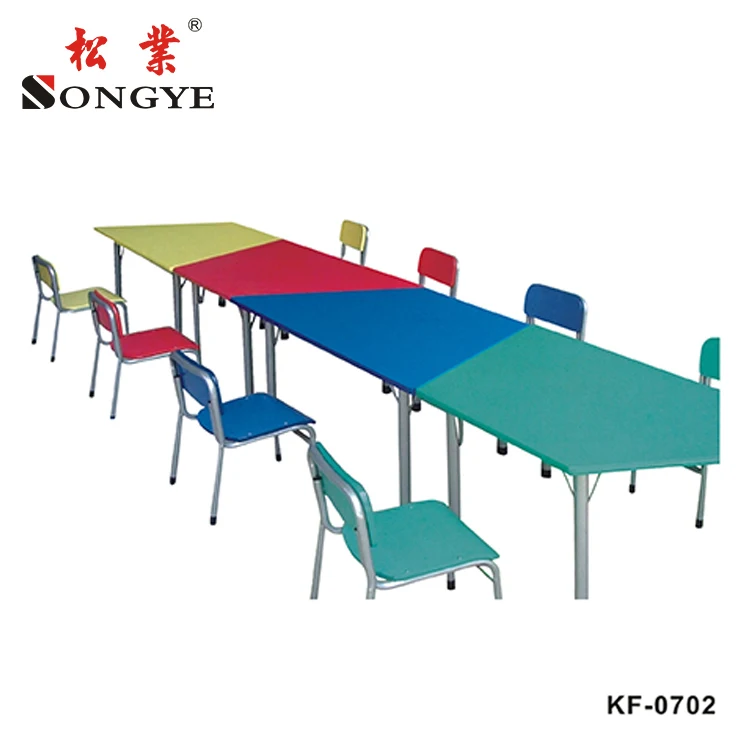 Kindergarten & Nursery School Plastic Table and Chair for Kids & Children, Kindergarten School Furniture