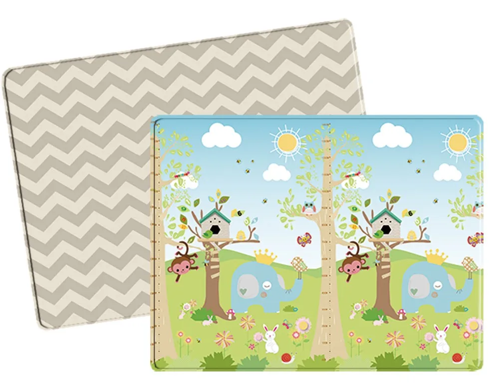 2021 New design PU foam baby play mat for tummy time