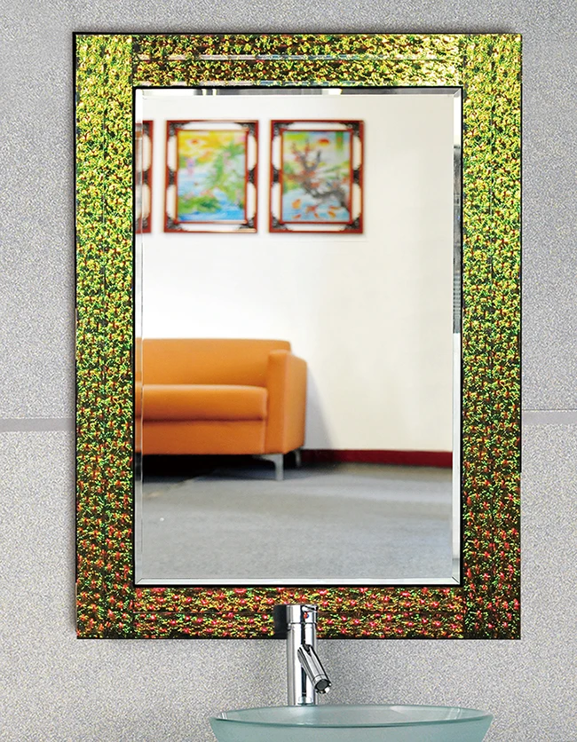 
 OEM современное водонепроницаемое настенное полированное зеркало для ванной  