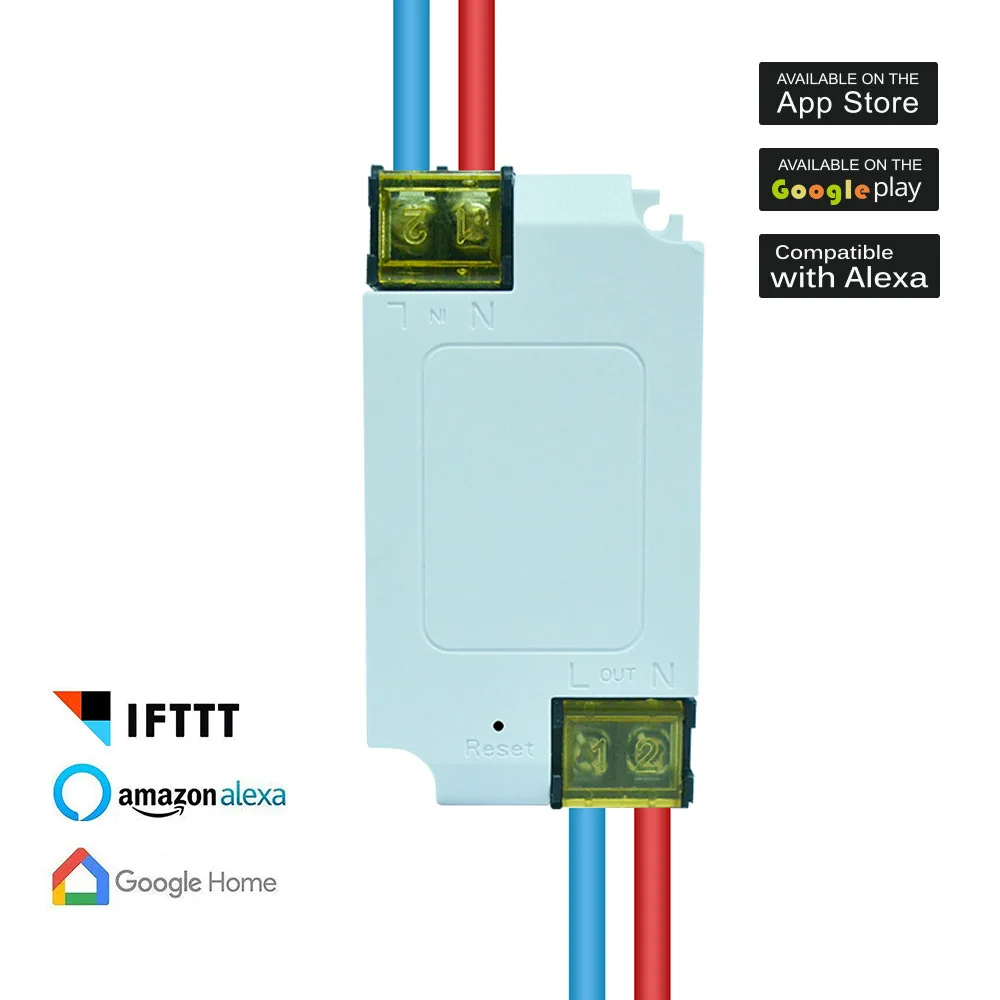 smart  wifi wireless tuya circuit breaker works with mobile app,eg,alexa,google assistance