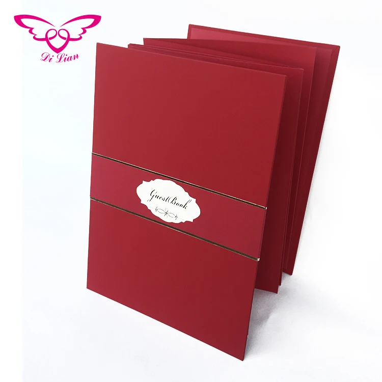 
Simple And Classical Guest Book For Wedding 