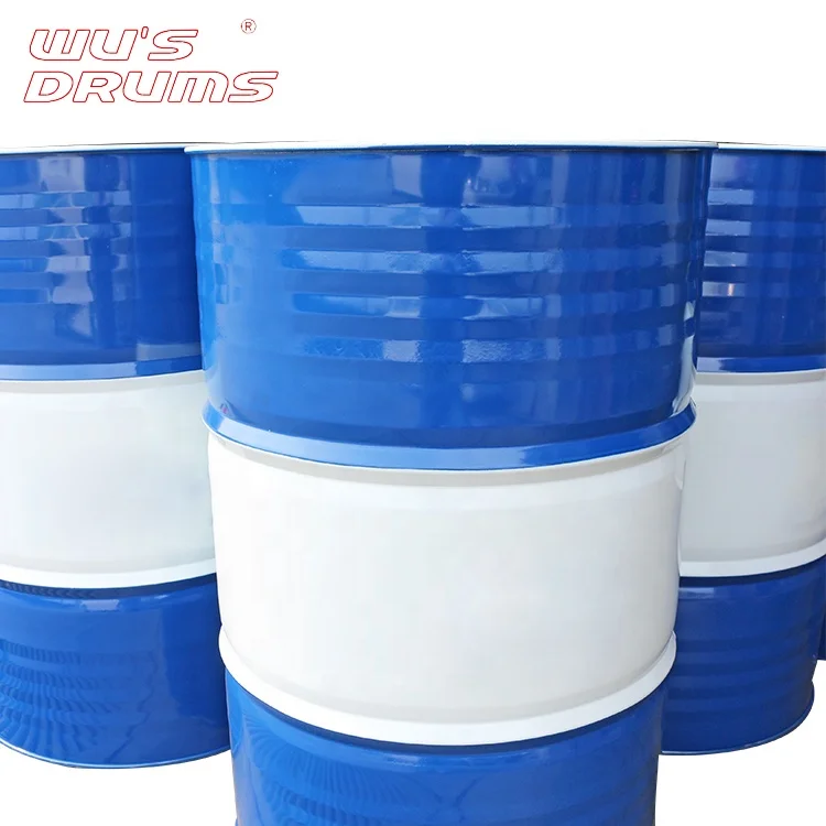 Factory Made Gasoline 200l Tight Head Steel Metal Drums Barrel Price For Sale