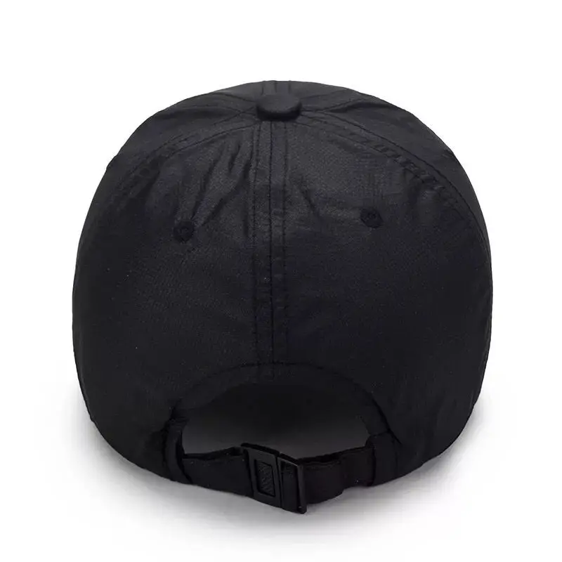 6 panel with embroider and fluorescent strip baseball caps and hats men polyester sports cap