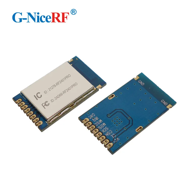 G-NiceRF RF2401PRO 2.4G FCC Approval 2.4G Wireless transceiver rf module 2.4ghz wireless audio transmitter module