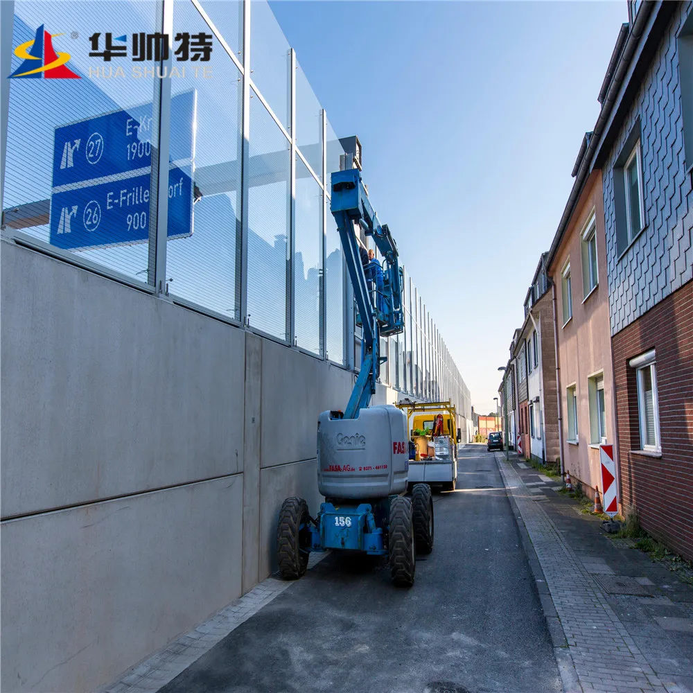 
Acrylic noise barrier cheap soundproofing with reinforcement 