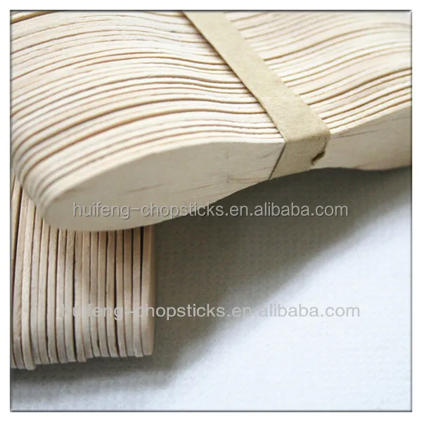 Food Grade Disposable Wooden Ice Cream Sticks