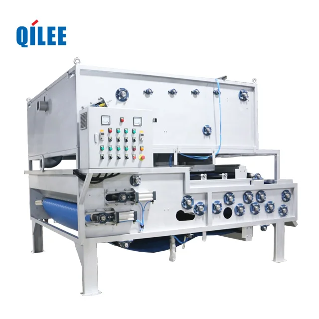 Ленточный фильтр-пресс для очистки сточных вод