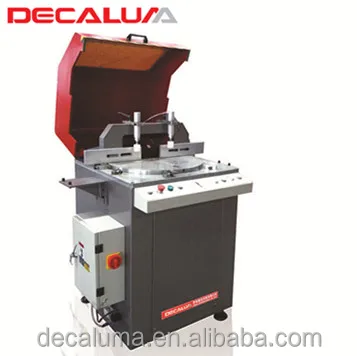 China DECALUMA Company Supply Single Head Saw Aluminum Profile Cutting Machine