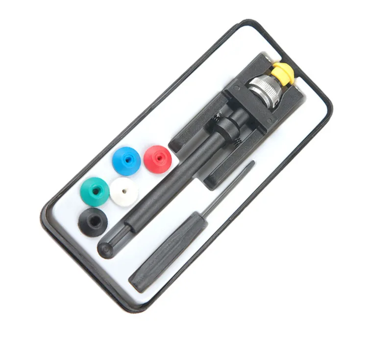 Ferrule Crimping Tool Kit 0 25 10mm2 AWG 23 7 Crimping Plier Set HSC8 6 4A Carbon Red Blue Steel Style Surface Plastic Color SIC