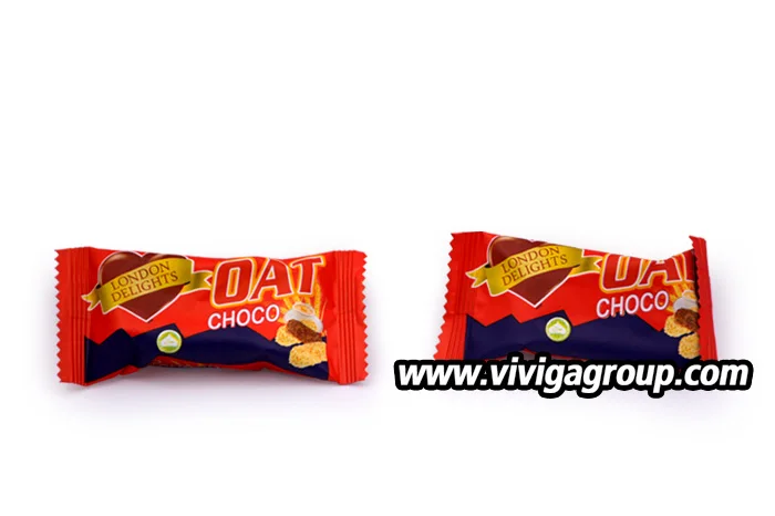 
hot sell 180gram oat choco biscuit halal oatmeal chocolate bar for sale 