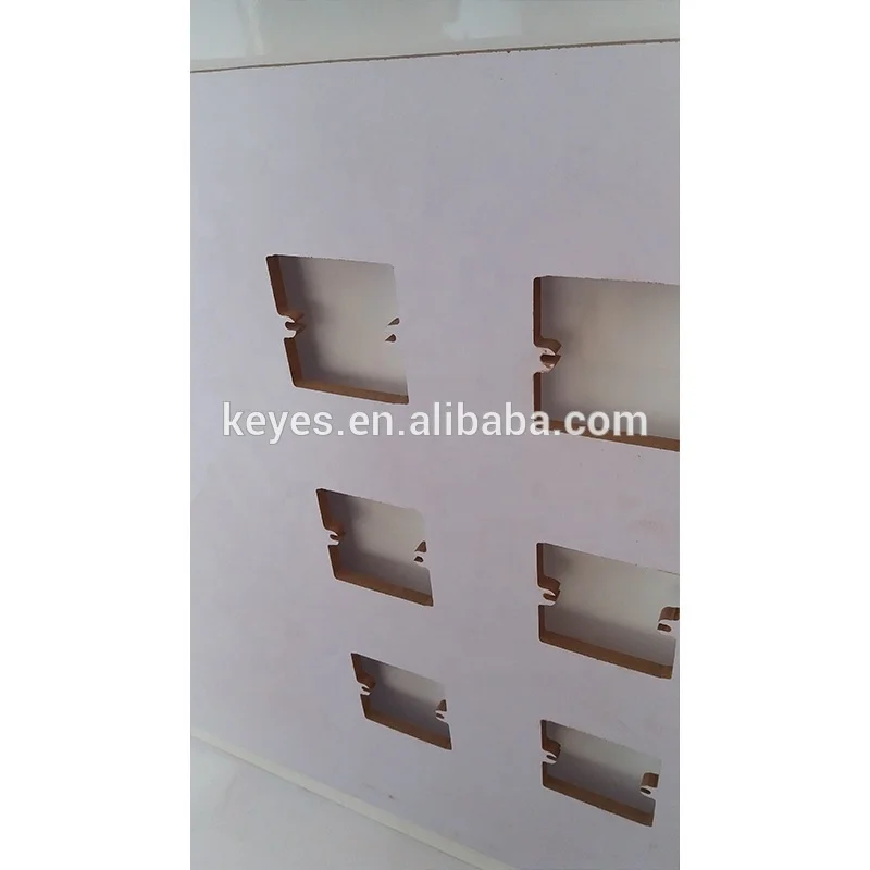 Custom Wooden floor display stand for push button switch, wall switch socket display rack holder
