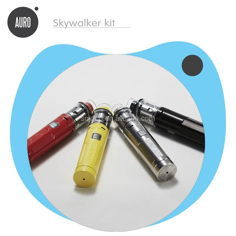 
 Auro:Skywalker mini 30 Вт бокс-мод, механический мод и Vw mod сбор 510 бак курения испаритель  