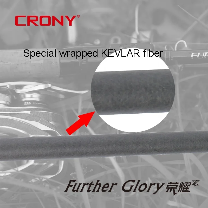 CRONY Further Glory Serie Sea Bass Rod Saltwater Fishing Rod Canna Da Pesca Spinning Fidhing Rod