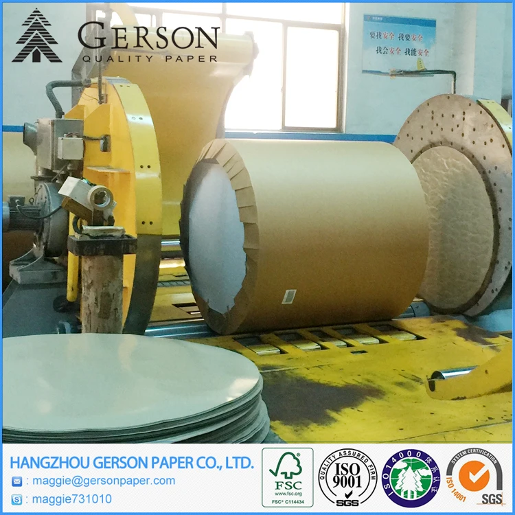 
Coated Carton Duplex Paper Board 300 GSM With Grey Back 