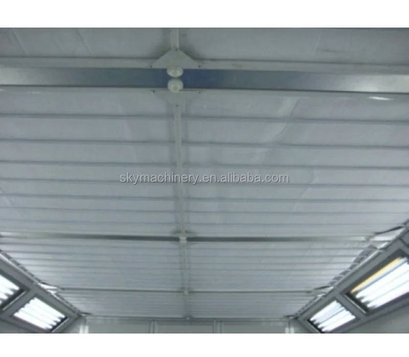SB300, Bake oven paint booth, car paint spray booth infrared heat lamp paint