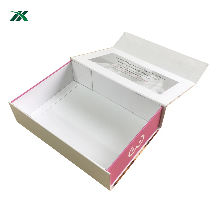 Custom printed hot sale cardboard white baklava collapse gift boxes packaging
