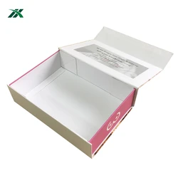 Custom printed hot sale cardboard white baklava collapse gift boxes packaging