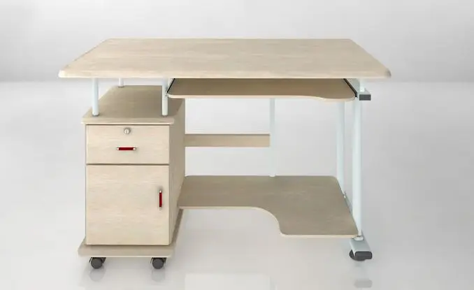 Professional unique computer desk executive office table MFC melamine  surface in China