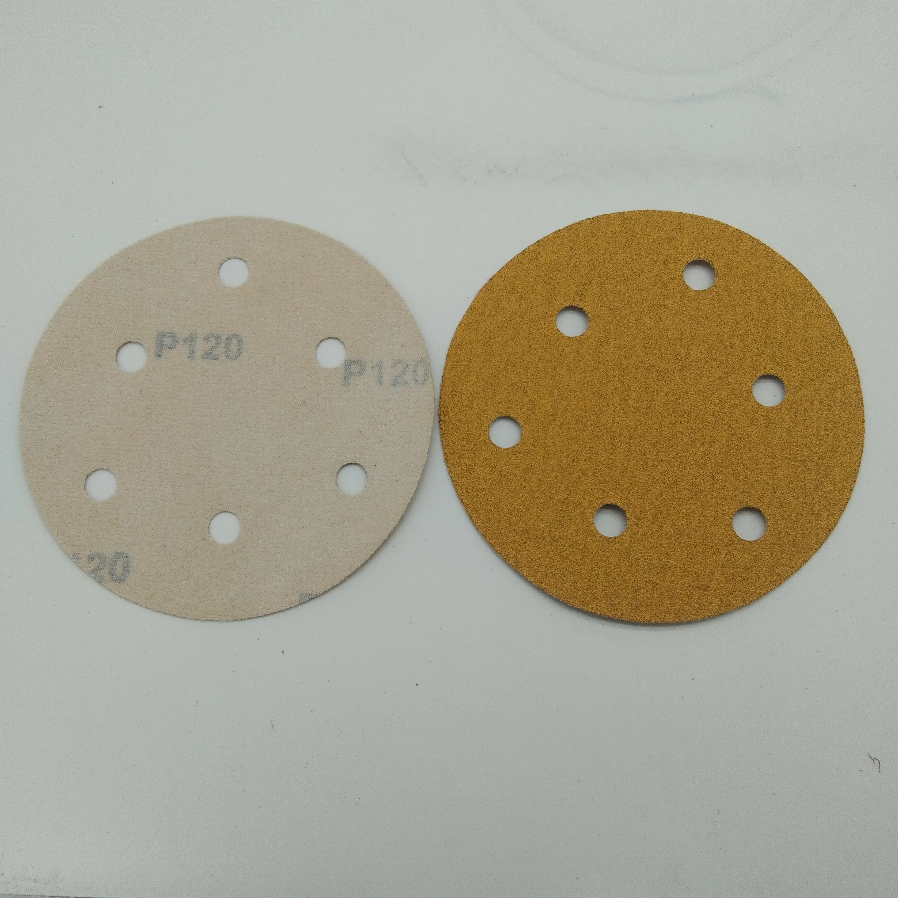 2024 hot semi-corundum abrasive sanding disc with Hook and Loop backing