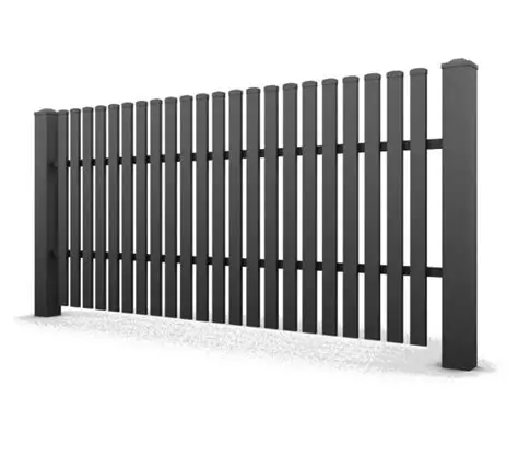 hot sale aluminium fence spear top panel for swimming pool and garden double rails fence Panels