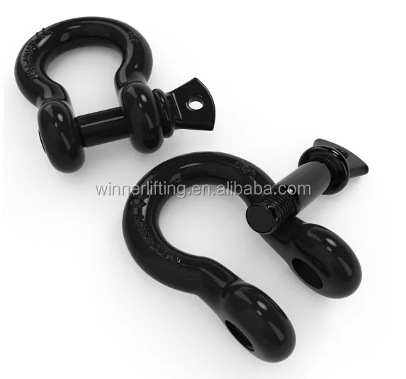 U.S Stainless Steel Screw Pin Bow Shackle