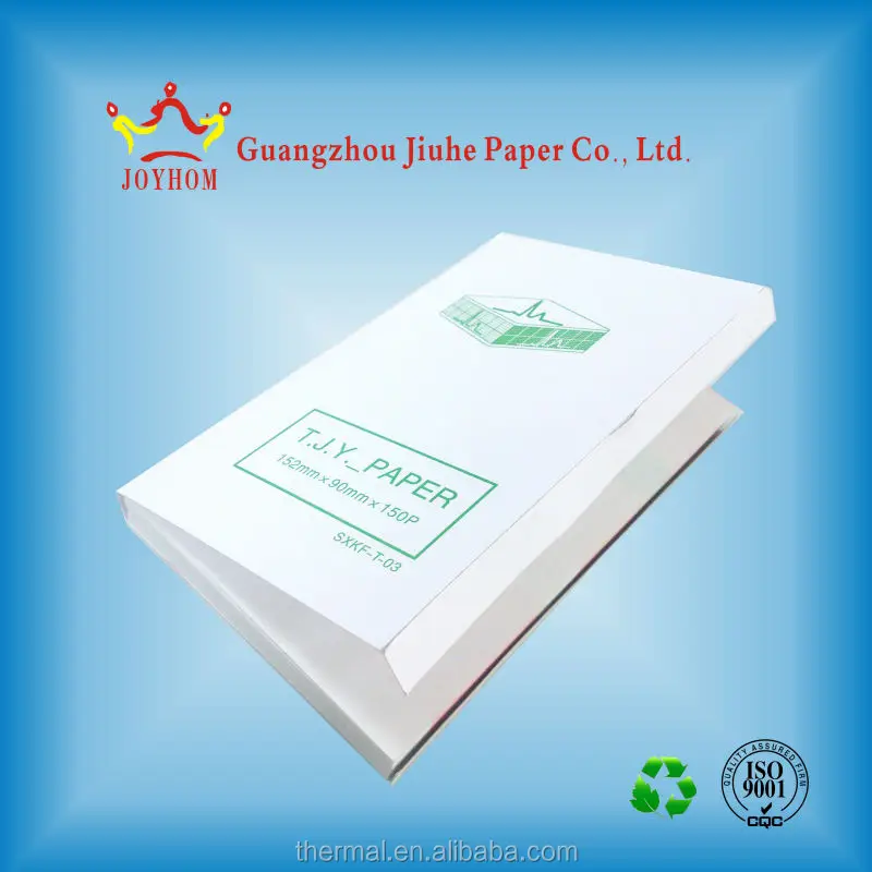 ECG paper sheet of 210mm*295mm used for GE/MAC-1200